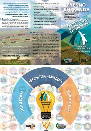Fresno Emprende tríptico