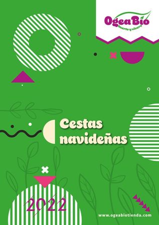 Ogea Bío cestas navidad folleto